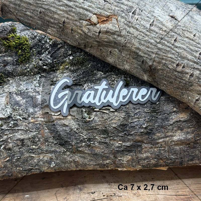 Papirdesign - Dies - Gratulerer 26