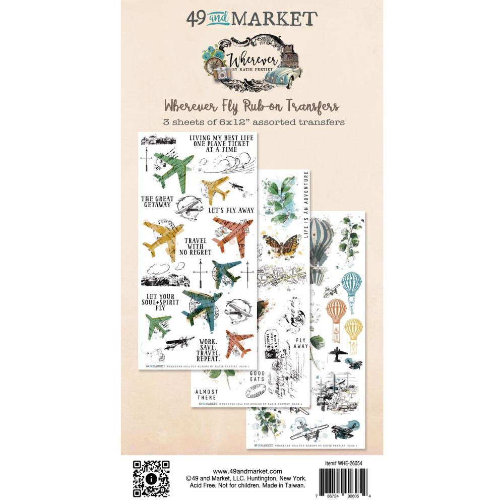 49 and Market - Wherever - Rub ons - Fly