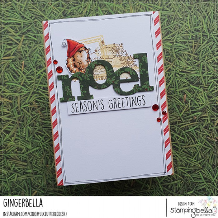 Stamping Bella - Cling Mounted Stamp - Winter Woodland Animals