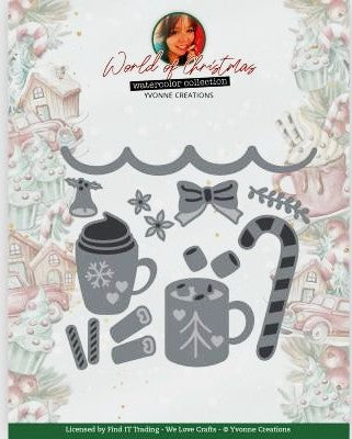 Yvonne Creations - Dies - Christmas Mug