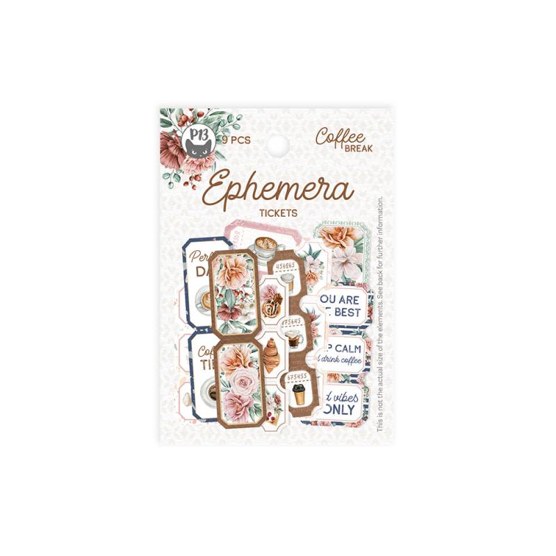 P13 - Coffee break - Ephemera set Tickets