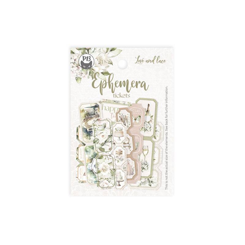 p13 ephemera tickets love and lace lal-38