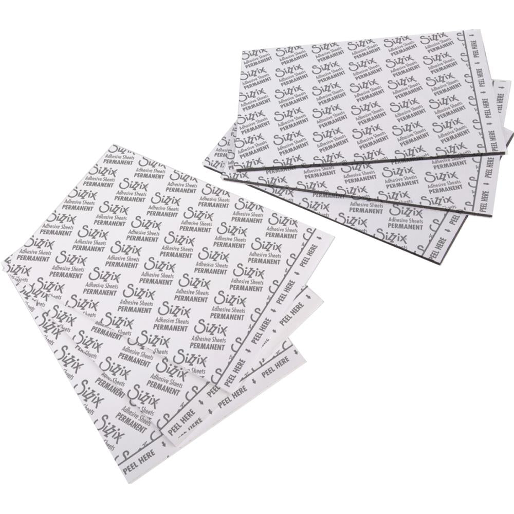 Sizzix - Adhesive Foam Sheets - 4 x 6"
