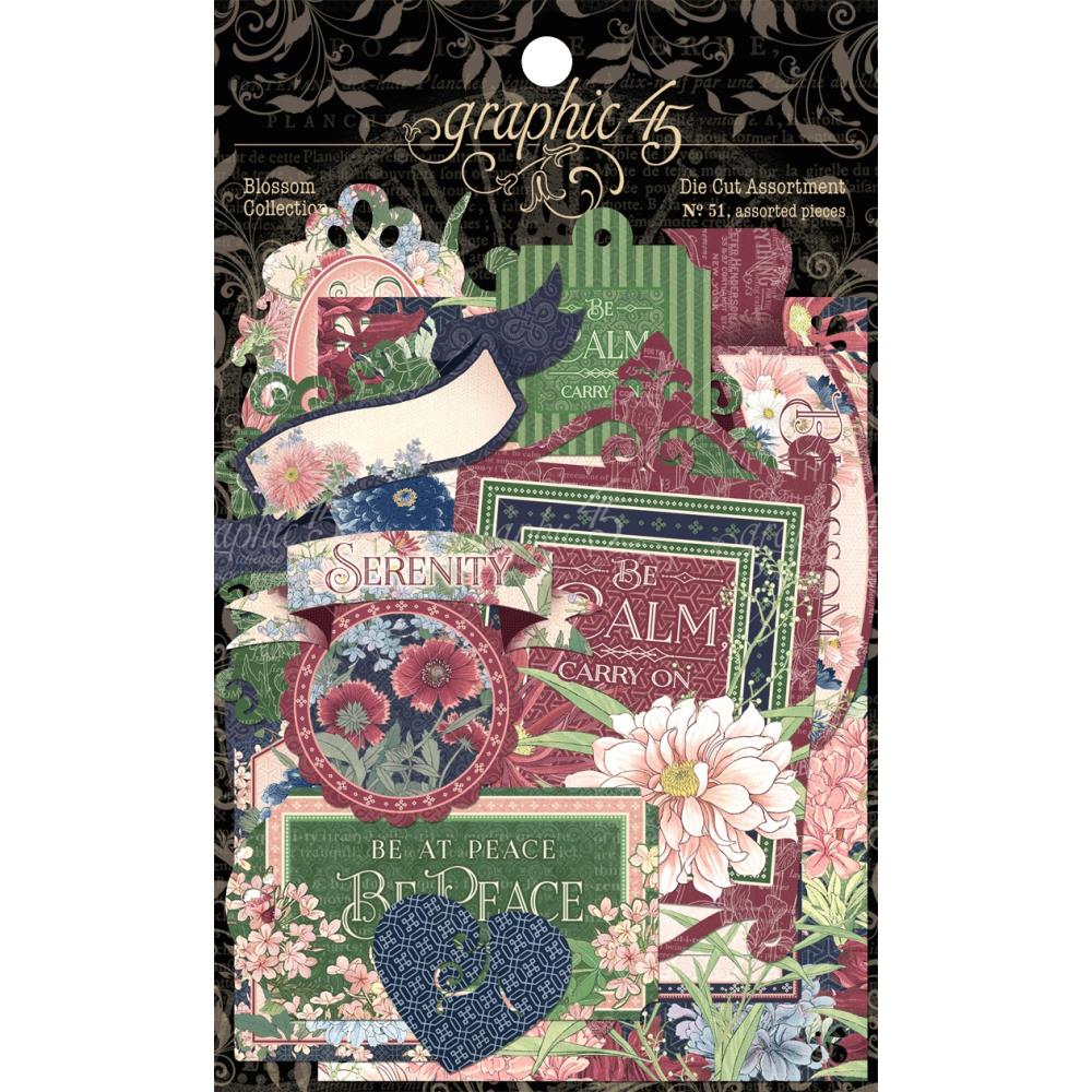 Graphic 45 - DieCuts - Blossom