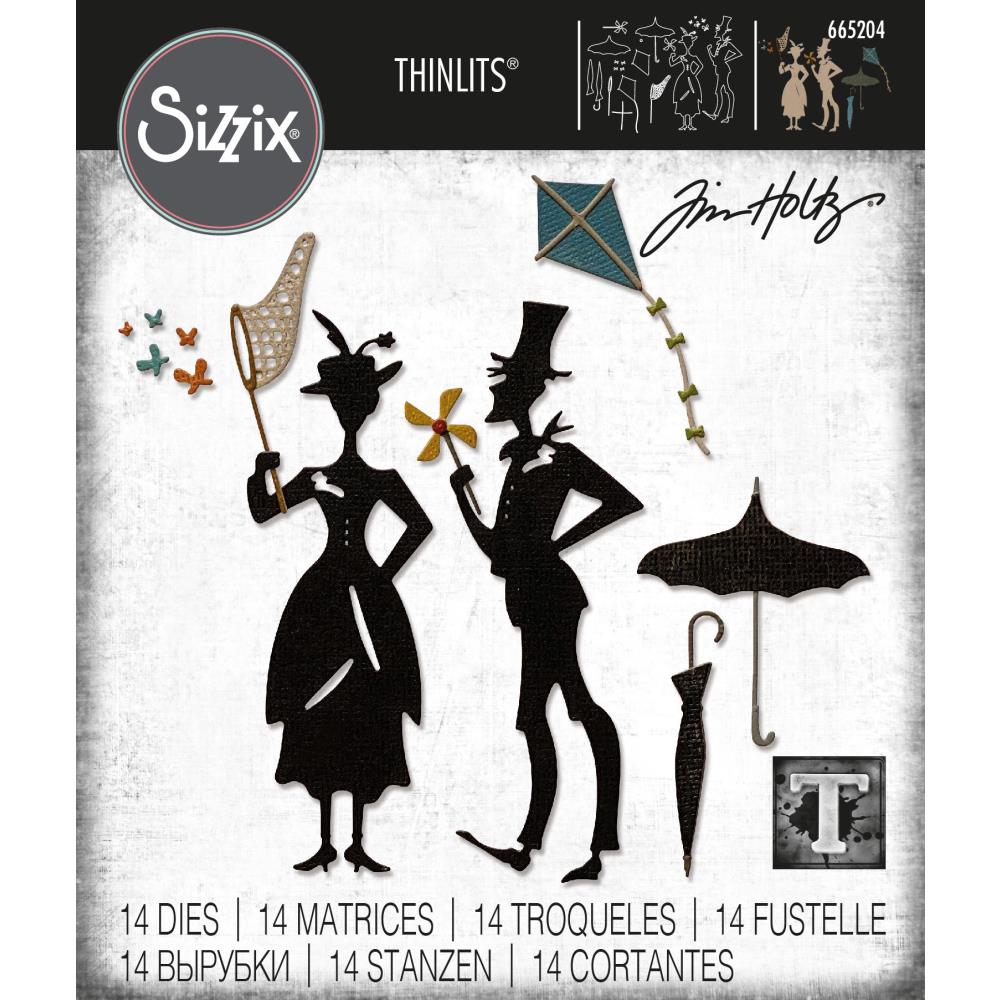 Sizzix - Tim Holtz Alterations - Thinlits - The Park