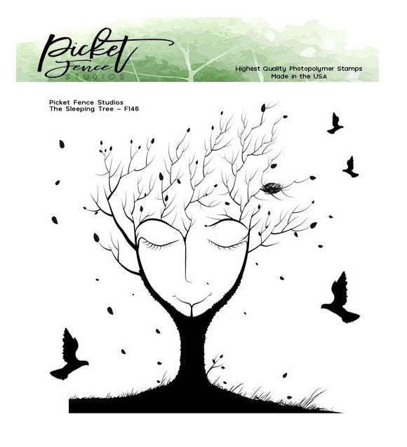 Picket Fence - Clear Stamp - The Sleeping Tree