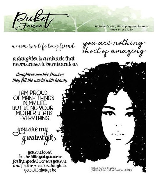 Picket Fence - Clear Stamp - Nothing short of amazing