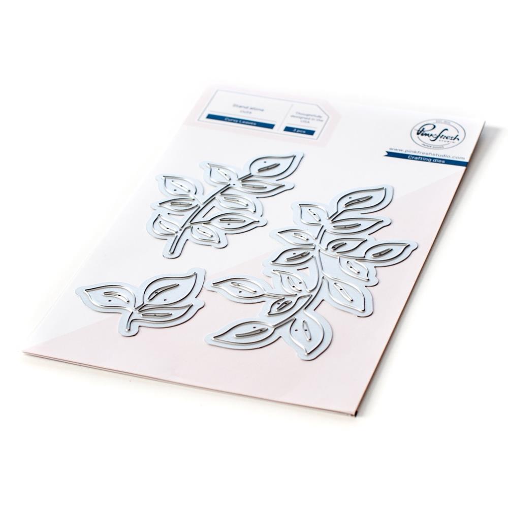 Pinkfresh Studio - Dies - Curvy Leaves