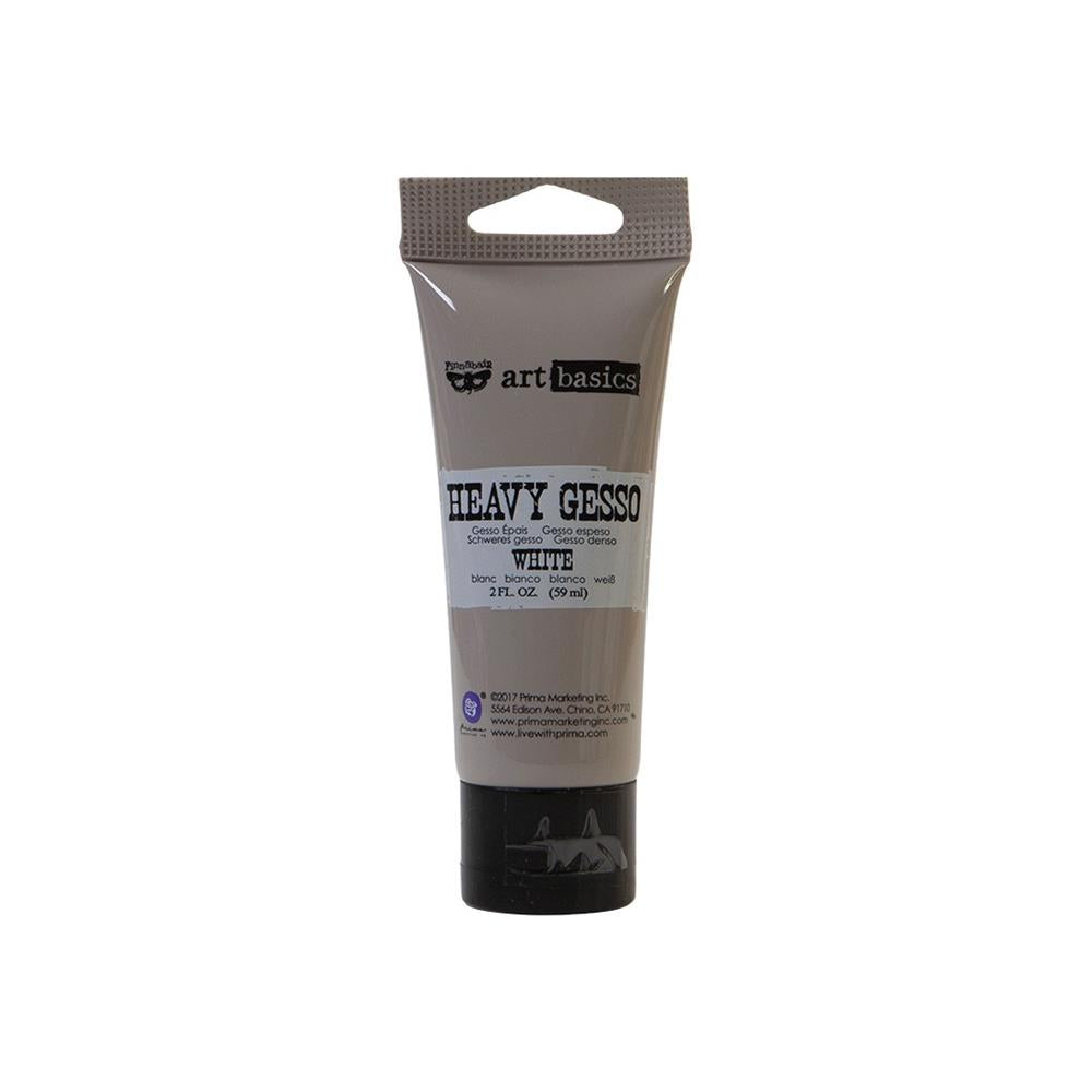 Art Basic by Finnabair - Heavy Gesso White - Tube