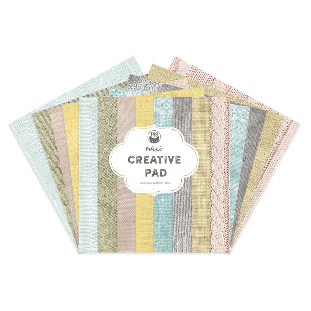 P13 - Fabric - Maxi Creative Paper Pad - 12 x 12"