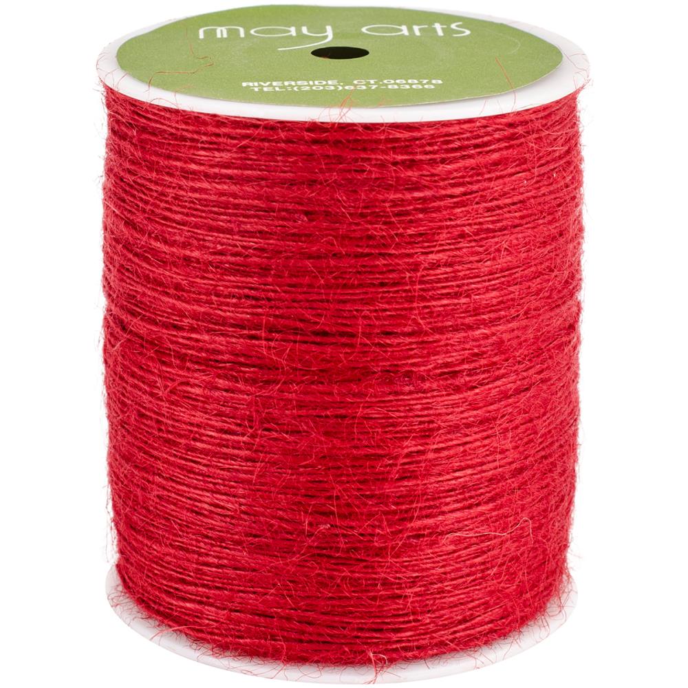 May Arts - Burlap String - Red - METERSVIS