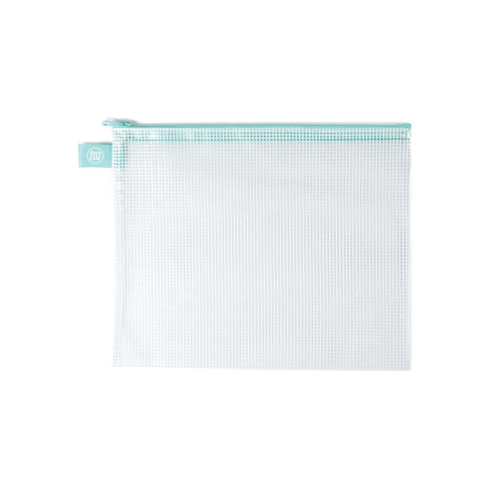 Avery Elle - Zippered Vinyl Mesh Pouch - Small