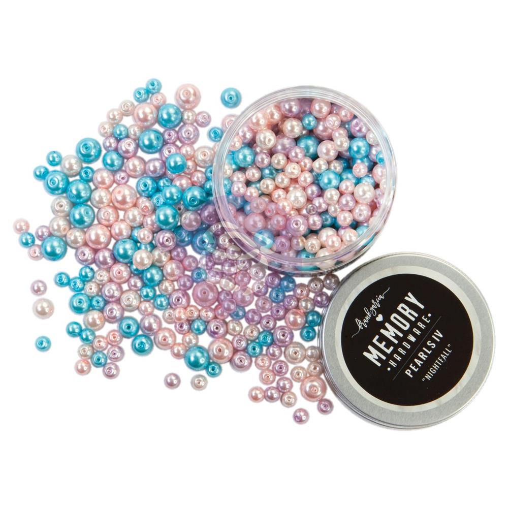 Prima - Memory Hardware - Glass Pearls - Nightfall