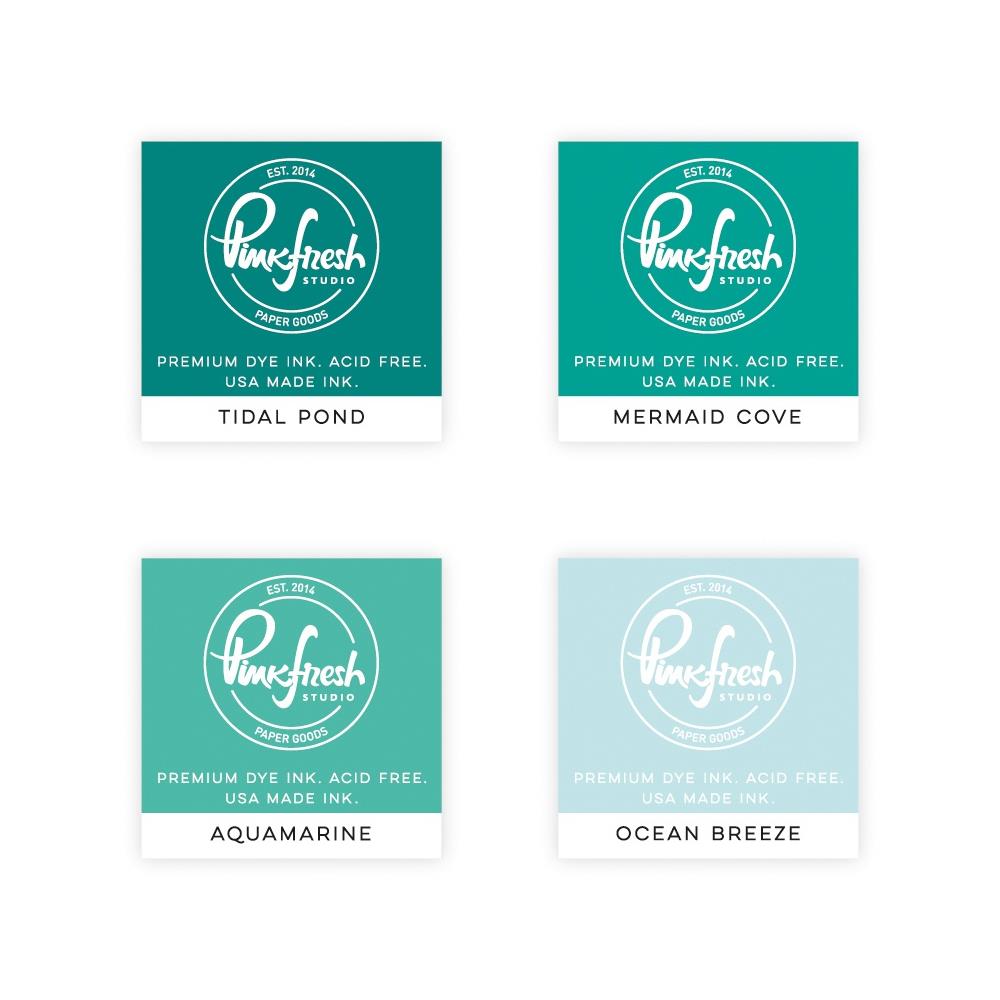 Pinkfresh Studio - Premium Dye Cube Ink Pads - Island Oasis