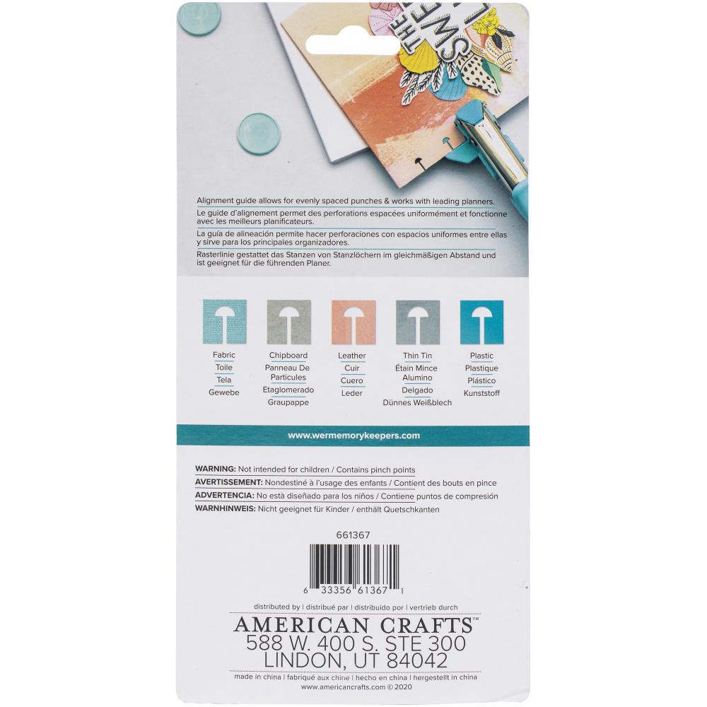 We R Memory Keepers - Crop-A Dile - Disc power punch