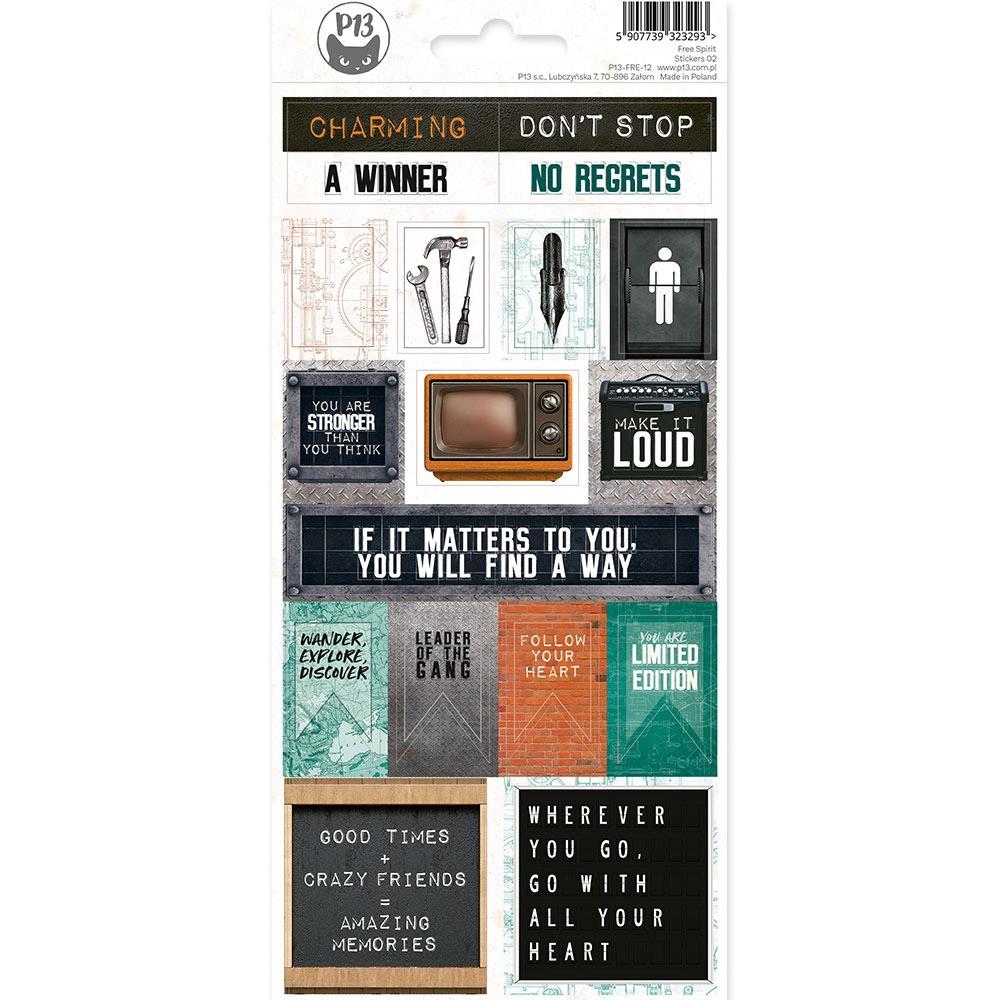 P13 - Free Spirit - Stickers - 2