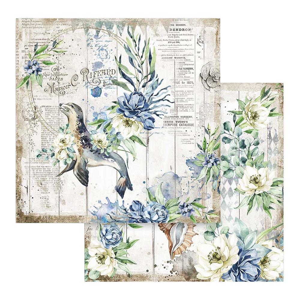 Stamperia - Romantic Sea Dream - Paper Pack - 10 pack - 12x12"
