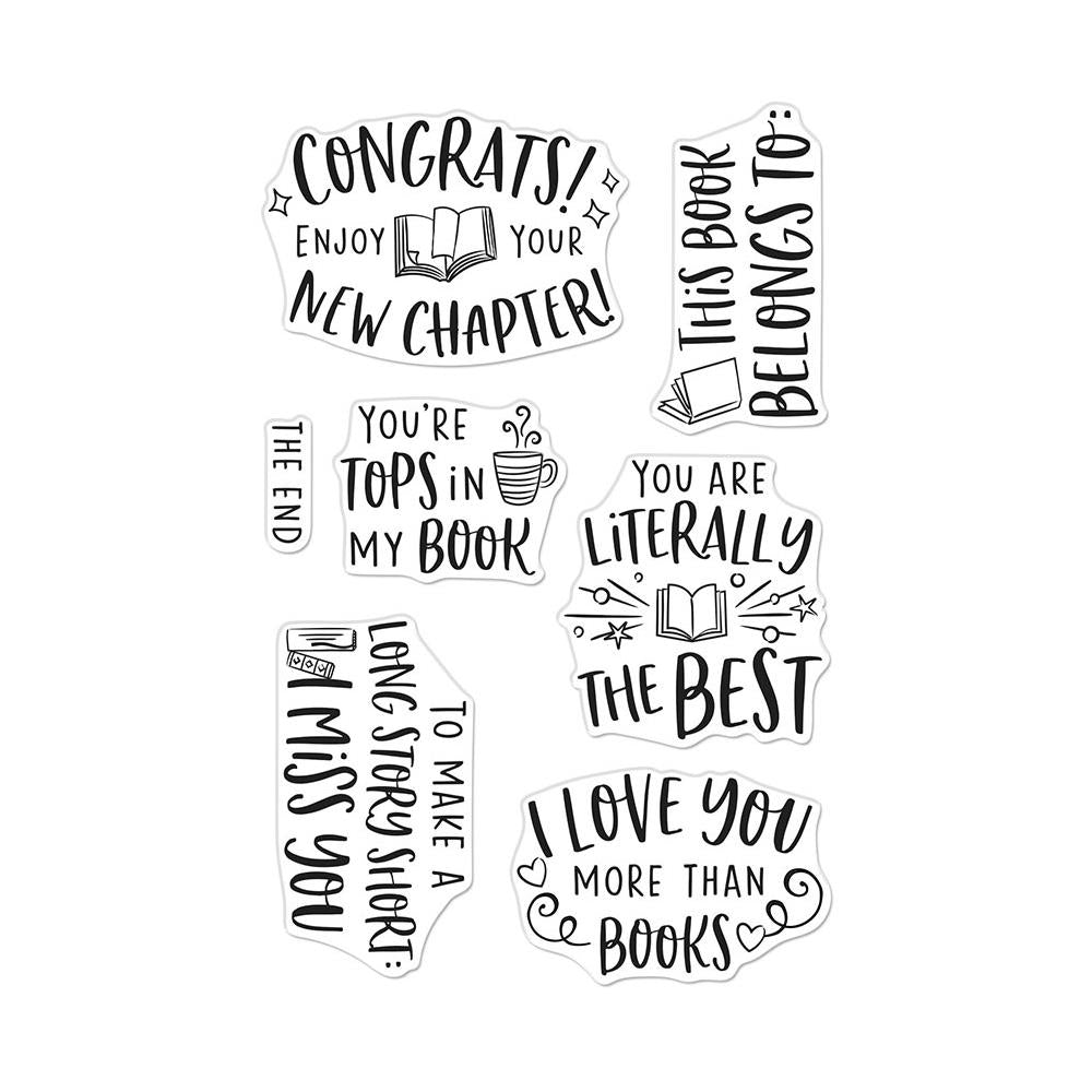 Hero Arts - Clear Stamp - Literary the best