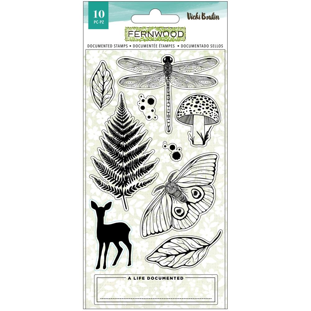 Vicki Boutin - Fernwood - Documented - Clear Stamps
