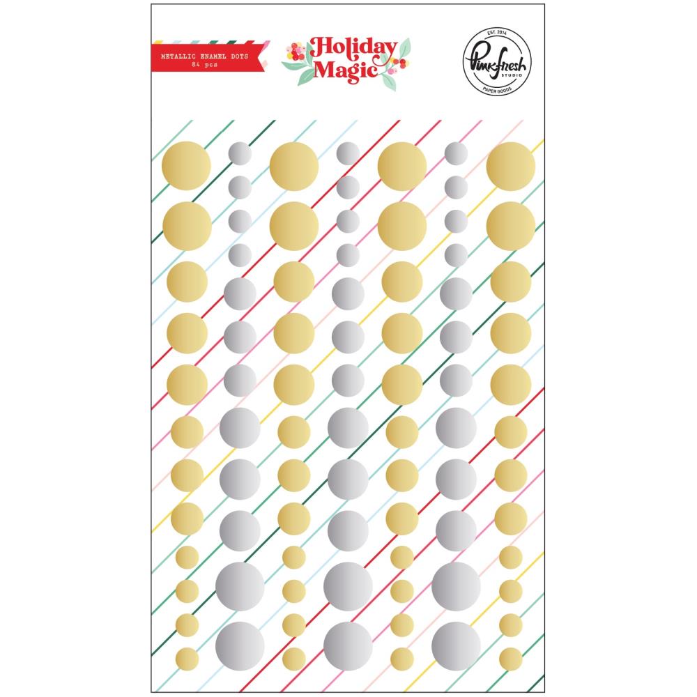 Pinkfresh Studio - Holiday Magic - Enamel Dots