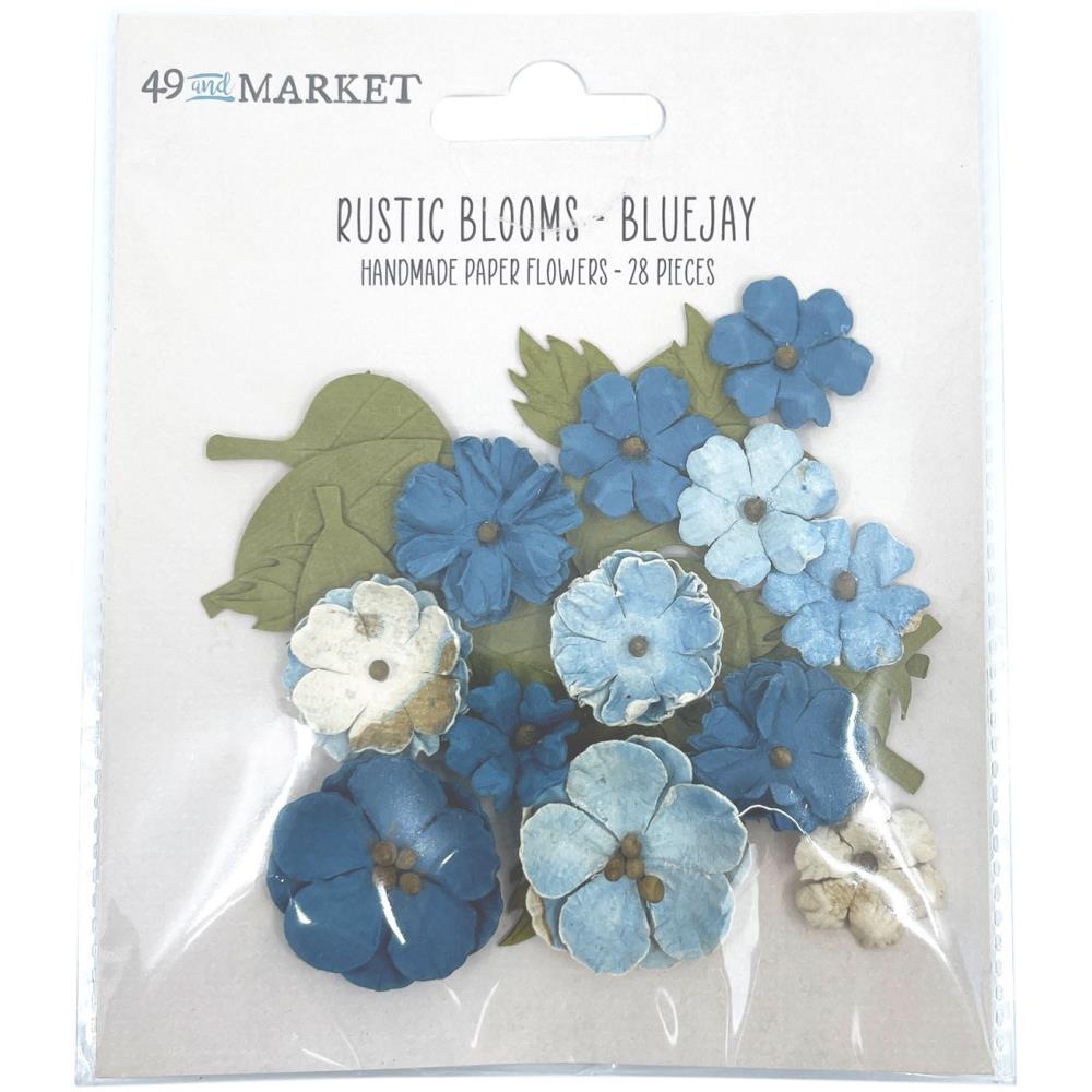 49 and Market - Rustic Blooms - Bluejay