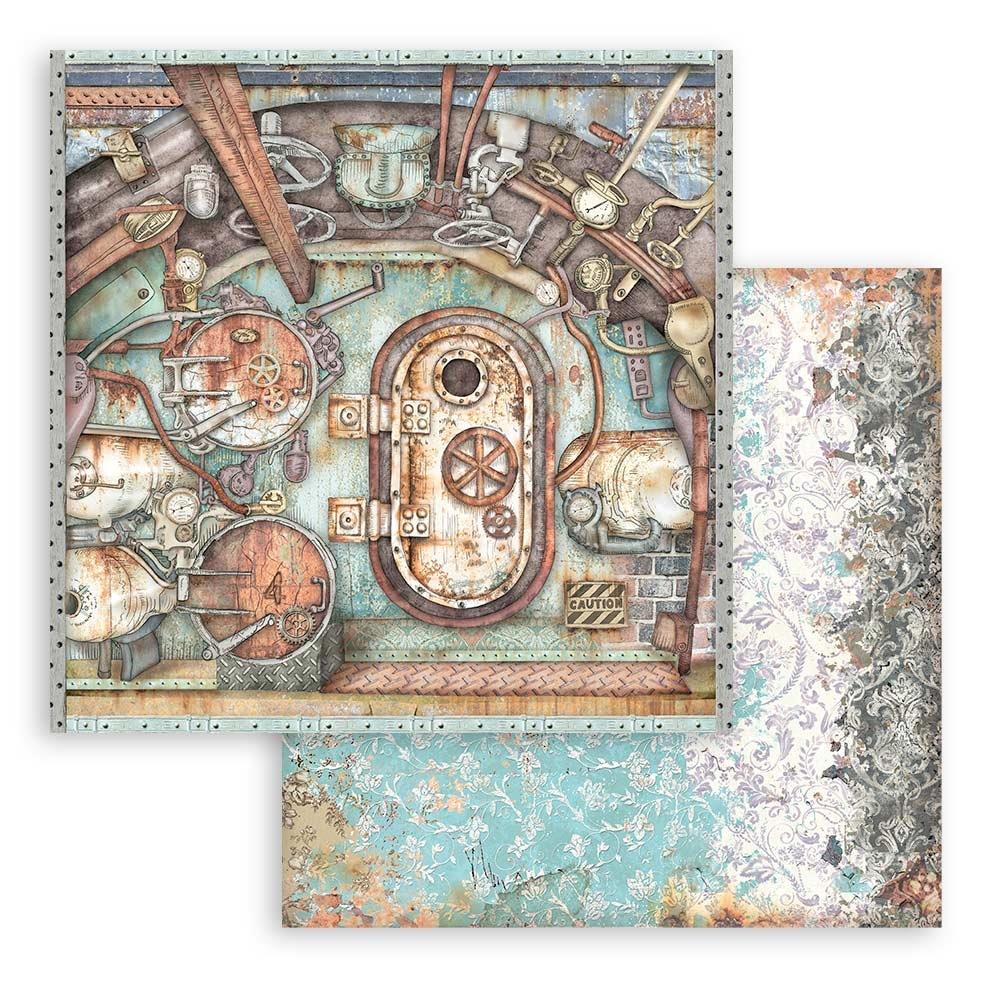 Stamperia - Lady Vagabond Lifestyle - Background Selection - Paper Pack 10 pk - 12 x 12"