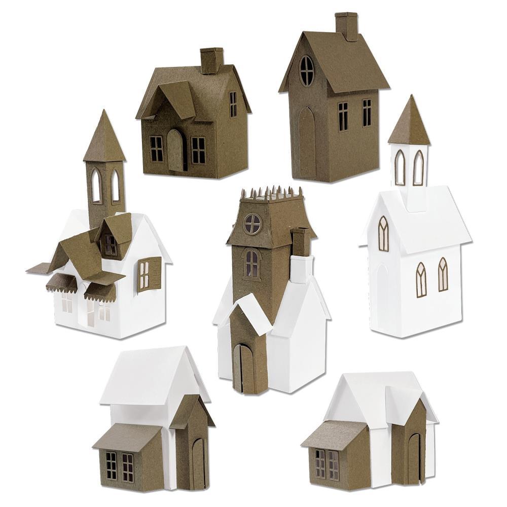 Sizzix - Tim Holtz Alterations - Thinlits - Village Collection