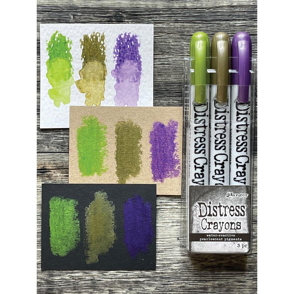 Tim Holtz - Distress Crayon Pearls Set  - Halloween Set #2