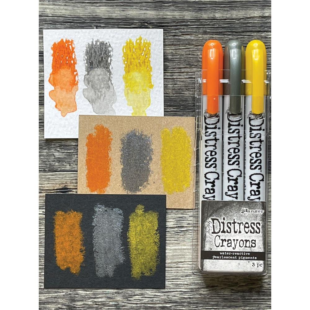 Tim Holtz - Distress Crayon Pearls Set  - Halloween set #1