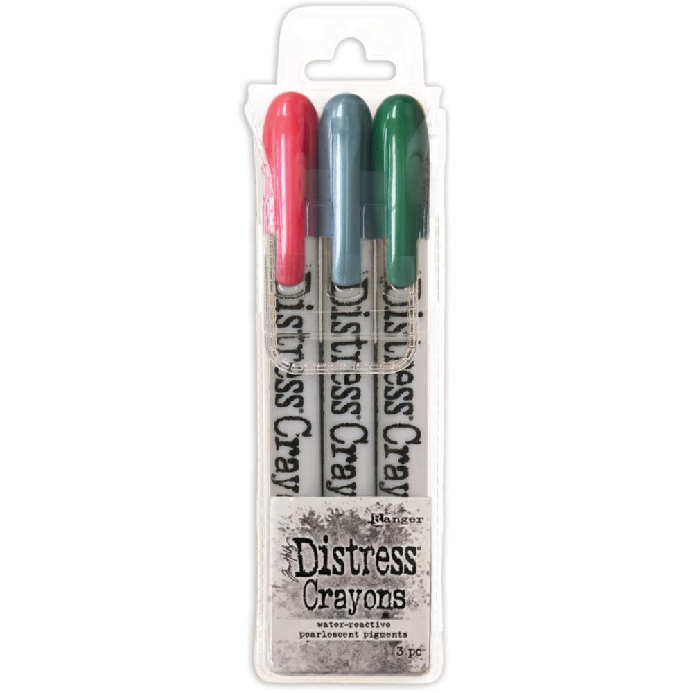 Tim Holtz - Distress Crayon Pearls Set  - Holiday Set #1