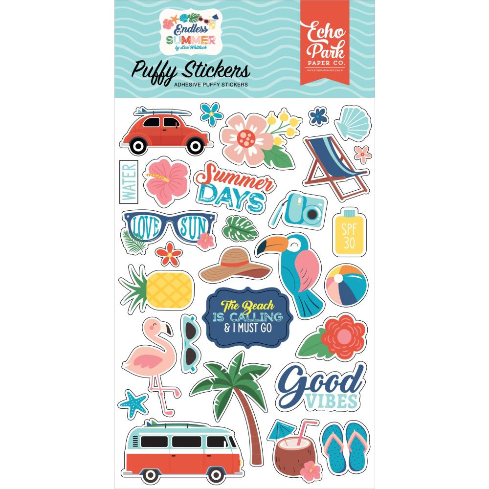 Echo Park - Endless Summer - Puffy Stickers