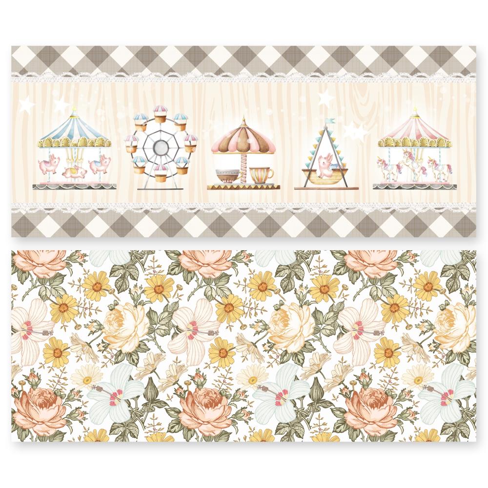 Asuka Studio - Enjoy the ride - Slimline - Paper Pad - 3,5 x 8,5"