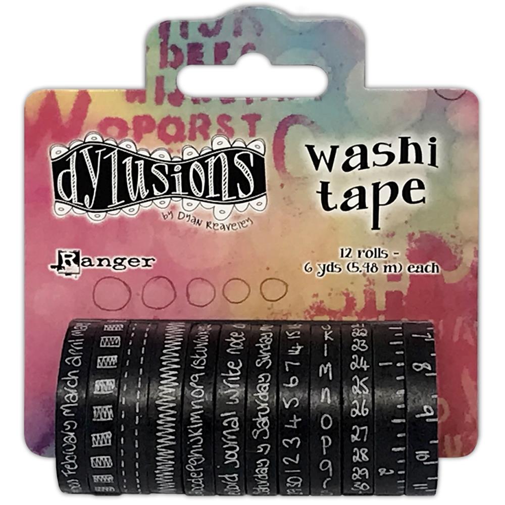 Dylusions - Washi Tape Set - Black