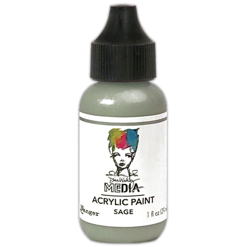 Ranger - Dina Wakley Media Paints - Sage - 1oz
