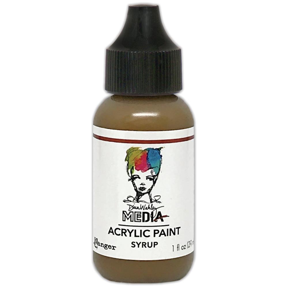 Ranger - Dina Wakley Media Paints - Syrup - 1oz