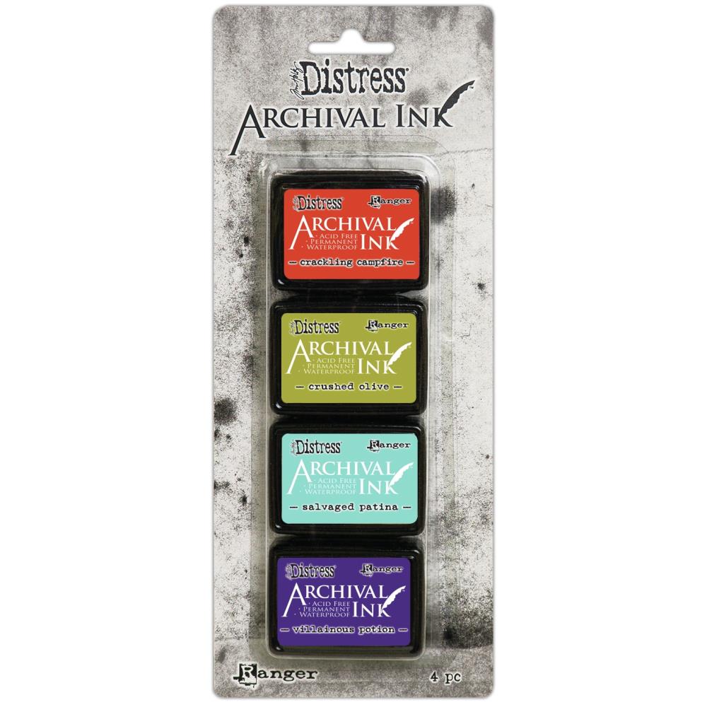 Ranger - Archival Ink Pad - Tim Holtz - Distress Mini Archival Pad Kit - #5