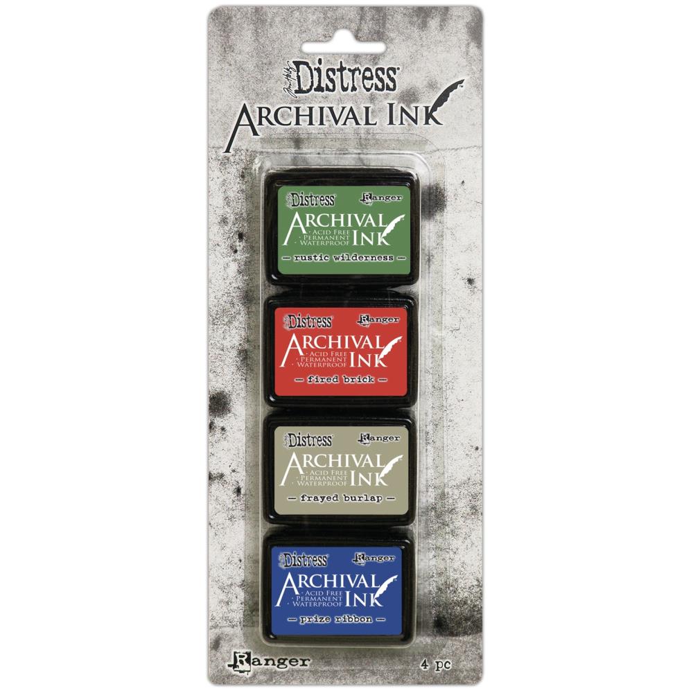 Ranger - Archival Ink Pad - Tim Holtz - Distress Mini Archival Pad Kit - #6