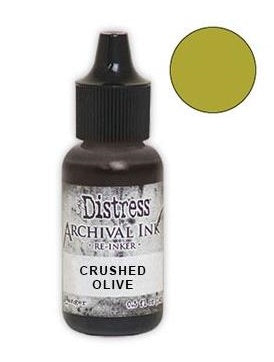 Tim Holtz - Distress Archivel Reinker - Chrushed Olive