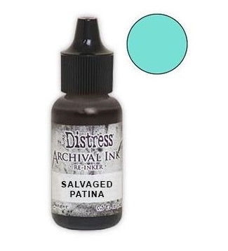 Tim Holtz - Distress Archivel Reinker - Salvaged Patina