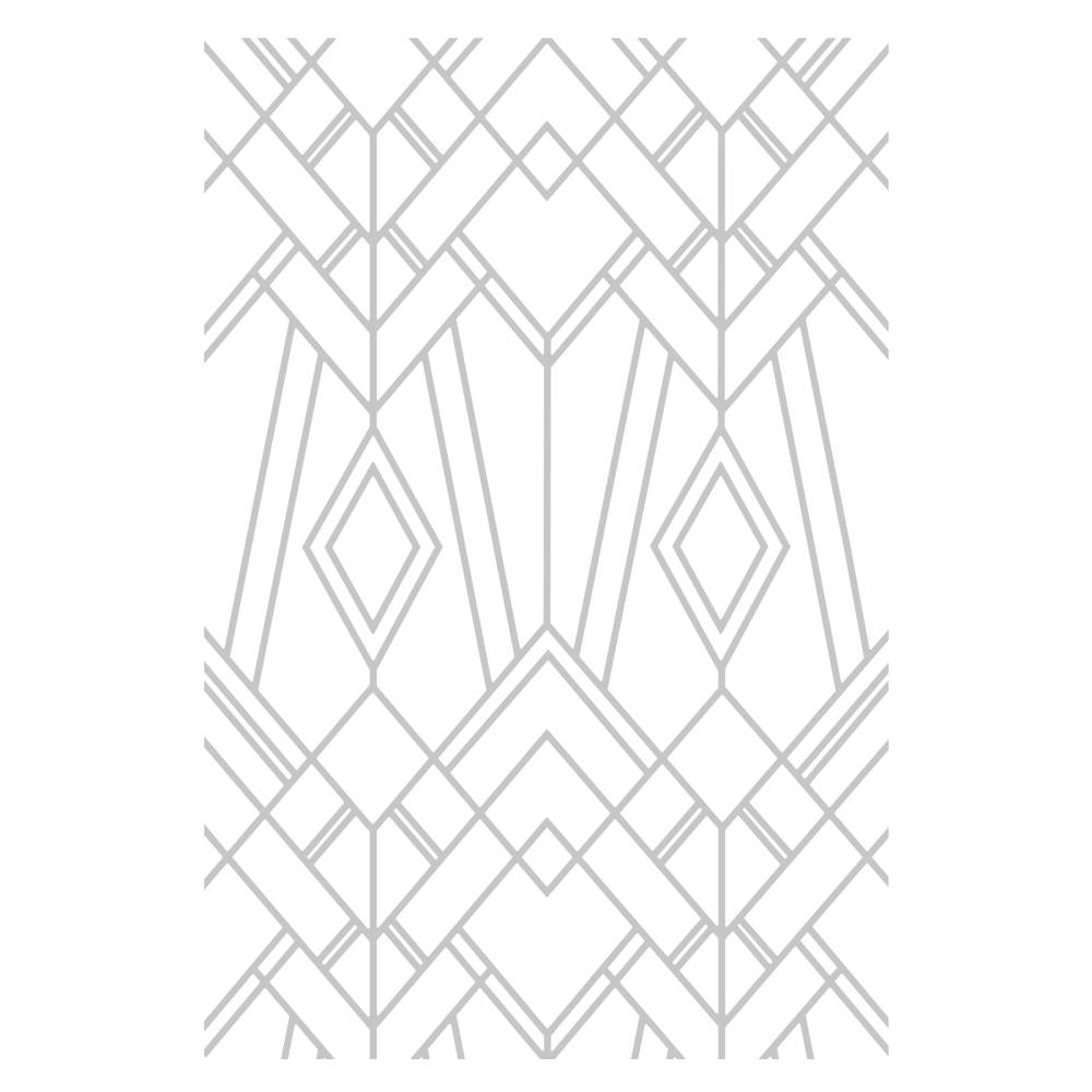 Sizzix - 3D Textured Impressions Embossing Folder - Geo Diamonds