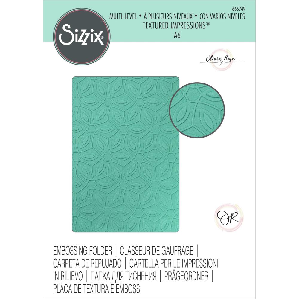 Sizzix - 3D Textured Impressions Embossing Folder - Ornamental Pattern