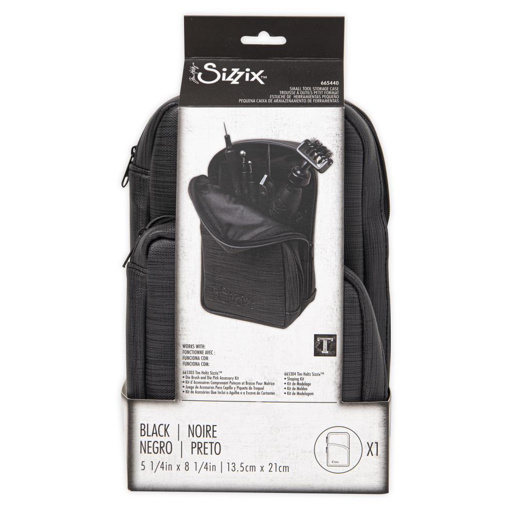 Tim Holtz - Sizzix - Small tool storage case - Black