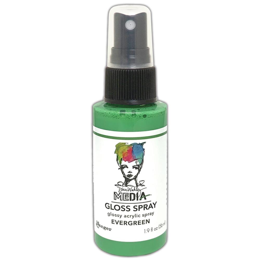 Dina Wakley Media - Gloss Spray - Evergreen