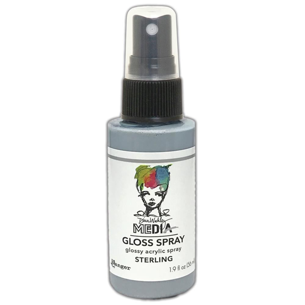 Dina Wakley Media - Gloss Spray - Sterling