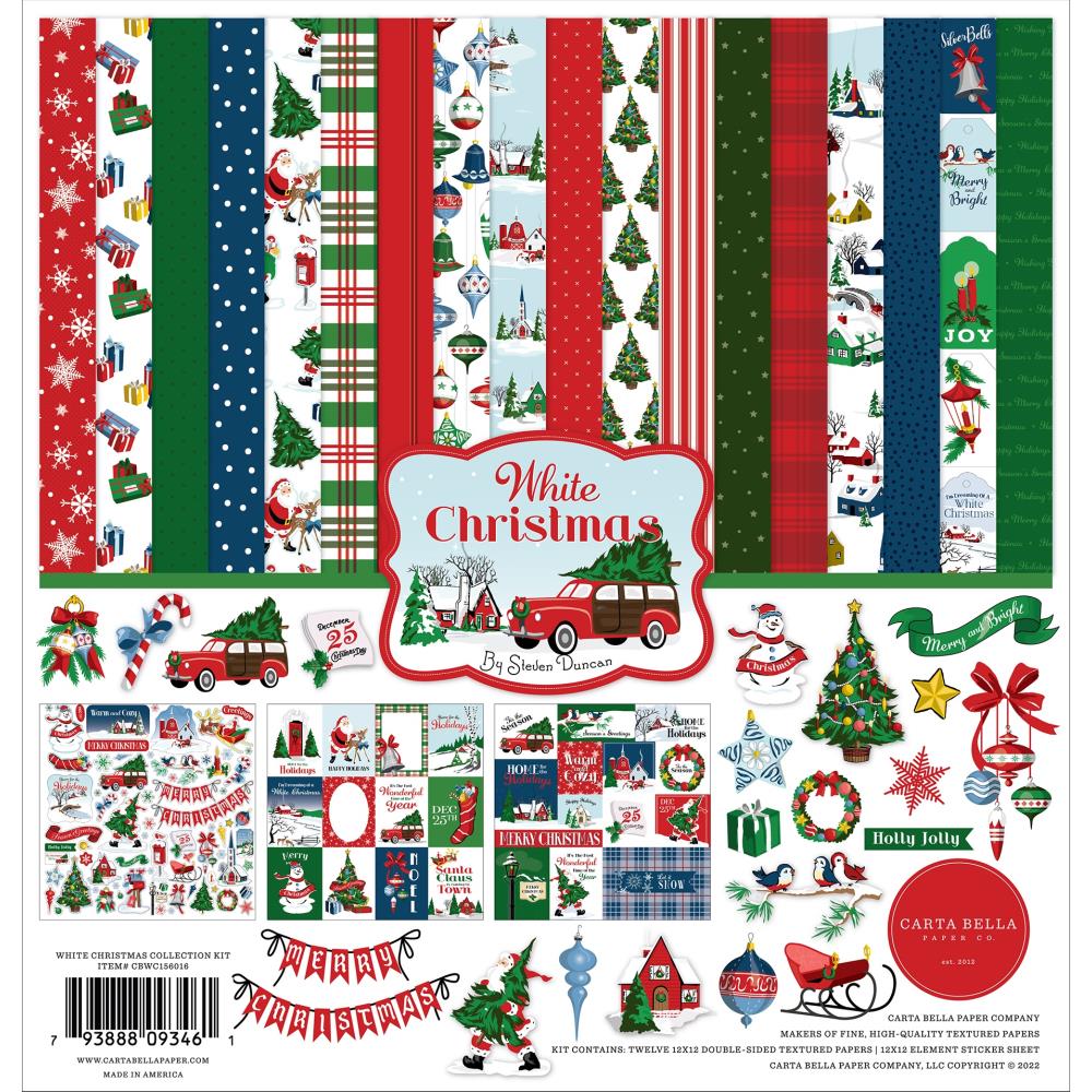 Carta Bella - White Christmas -  Collection Kit -  12x12"