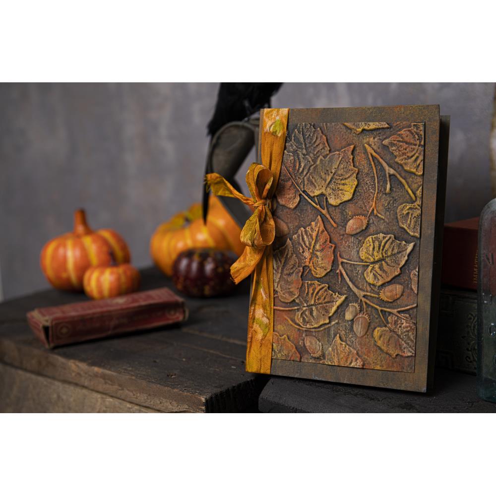 Sizzix -Tim Holtz  -  Embossing Folder - 3D - Acorns