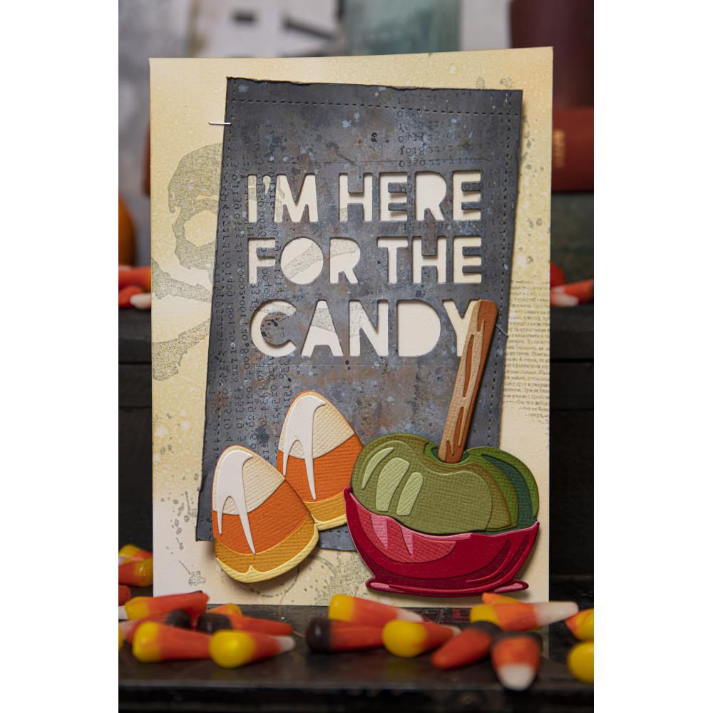 Sizzix - Tim Holtz - Thinlits - Bold Text Halloween