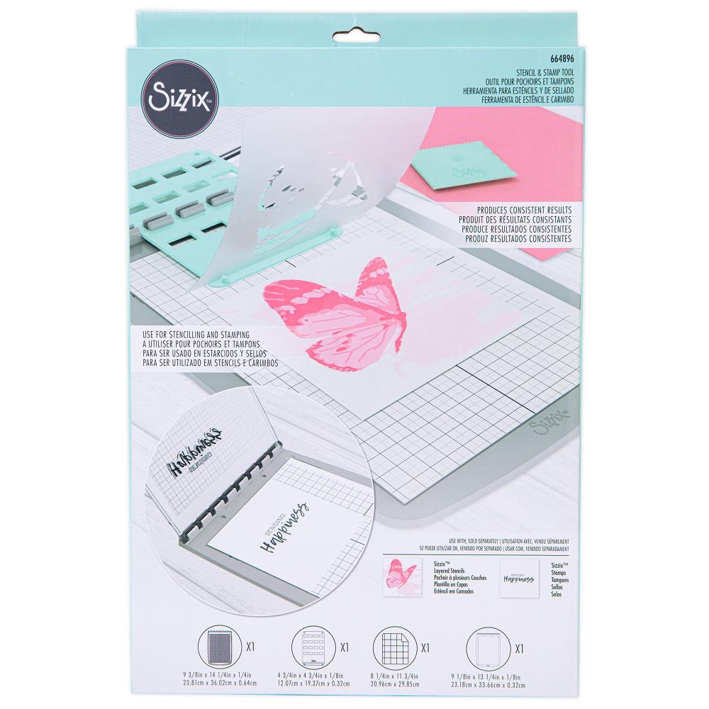 Sizzix - Stencil & Stamp tool