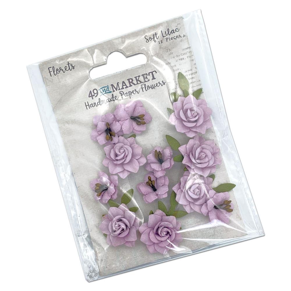 49 and Market - Florets Paper Flowers - Thistle
