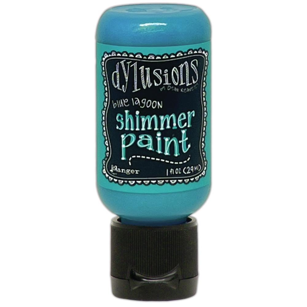 Dylusions - Acrylic - Shimmer Paint - Blue Lagoon